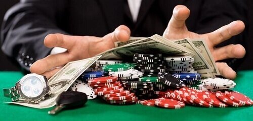 Poker players gambling problem