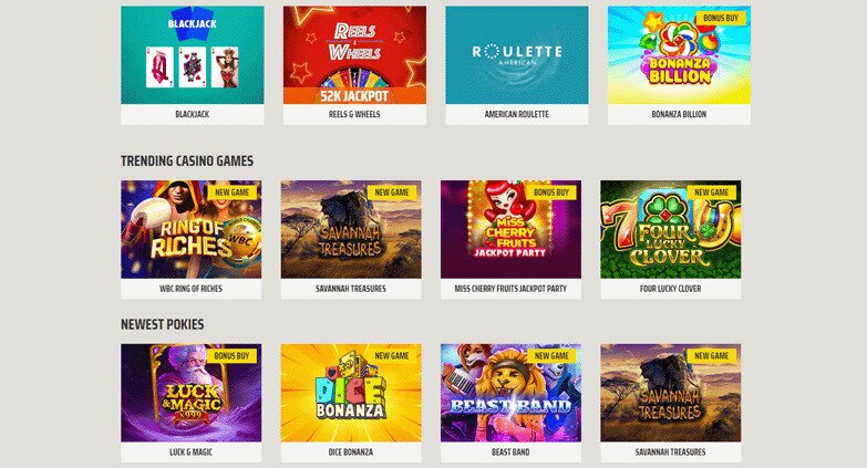 Ignition Casino - Games
