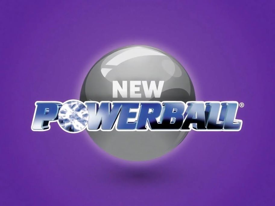 New Powerball lotto logo