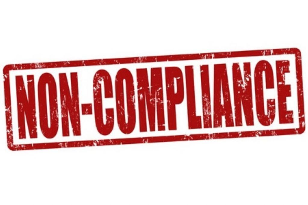 non-compliance