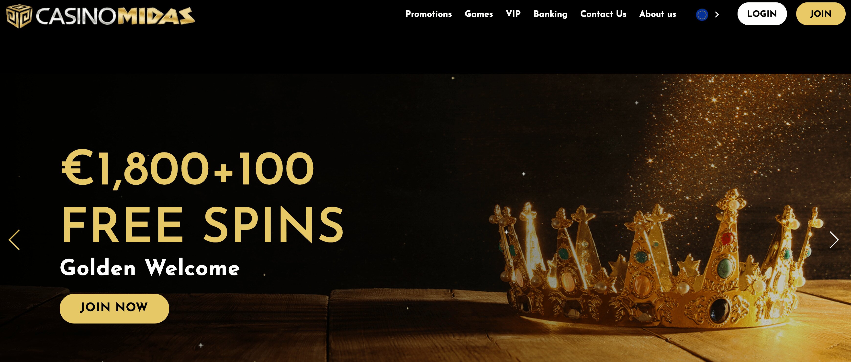 Casino Midas Welcome Bonus