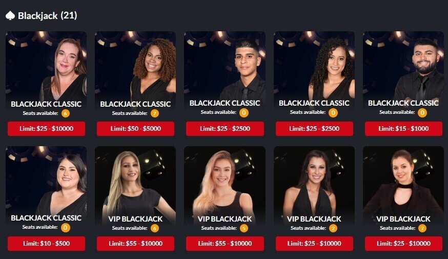 Red Dog Casino Live Dealer