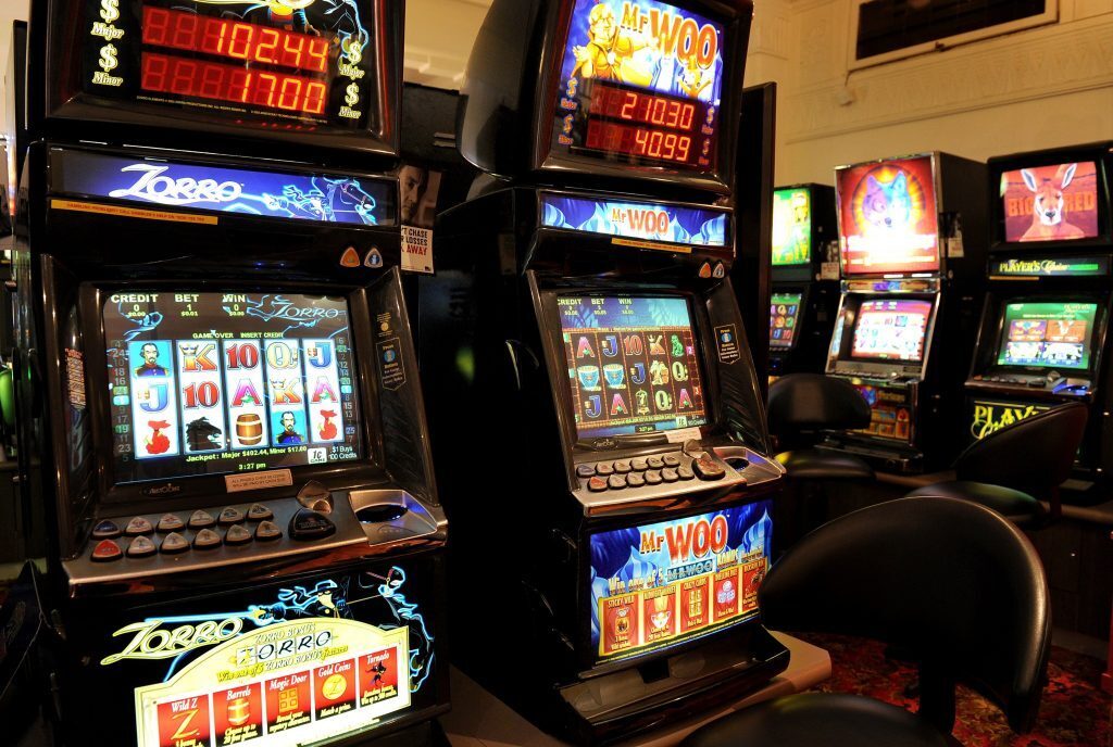 pokies and poker machines
