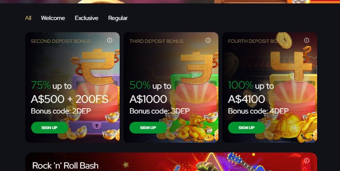 Katsubet Deposit Bonuses