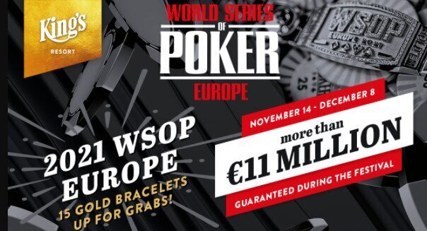 WSOP Europe 2021 King's Casino