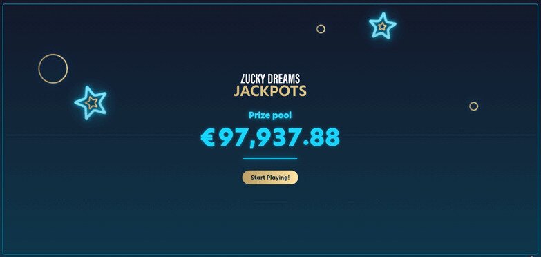 Lucky Dreams Casino Jackpots