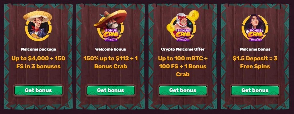 5Gringos Welcome Bonus