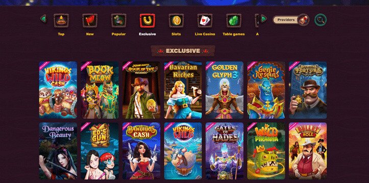 5Gringos Casino Exclusive Games