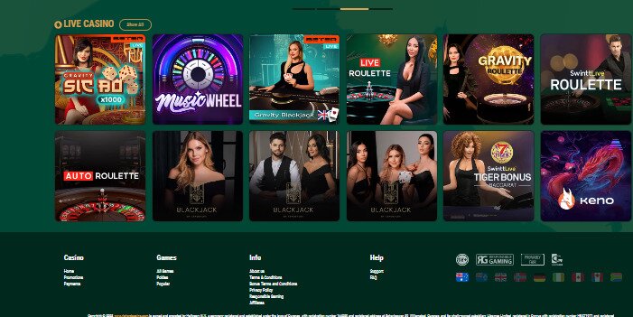 Richard Casino Live Games