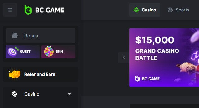BC.Game Homepage