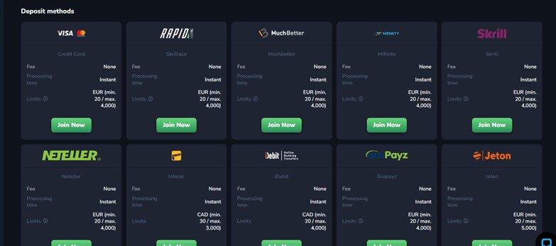 Lucky Wins Casino Deposits