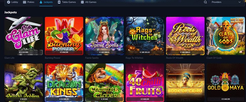 Lucky Wins Casino Jackpots