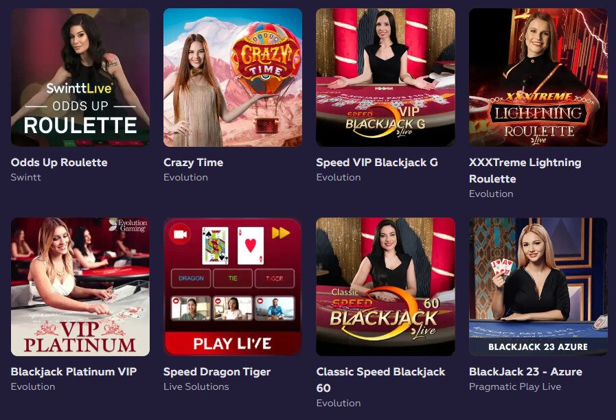 Playfina Live Casino