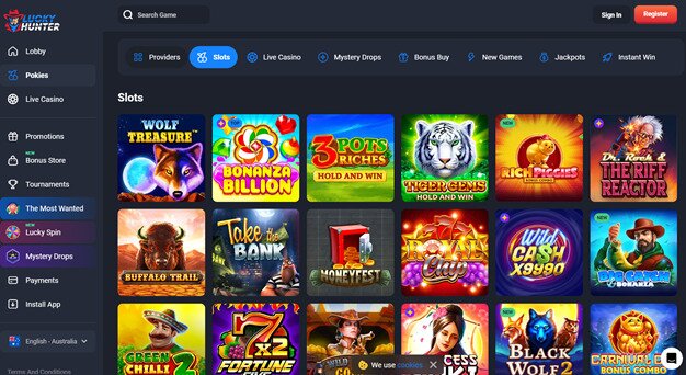 Lucky Hunter casino slots
