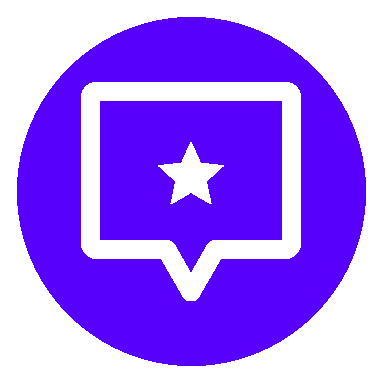 Icon star circle