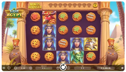 Cash of Egypt Grid screen