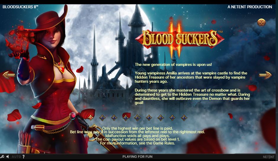 Blood Suckers II Play Screen 2