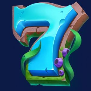 Blue 7 symbol
