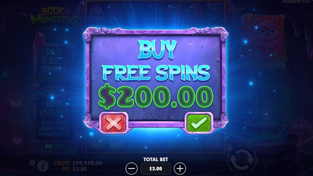 Buy Free spins option