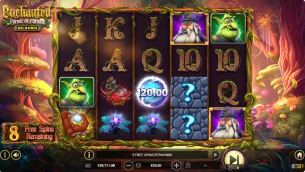 Enchanted Forest of Fortune - Play screen 3