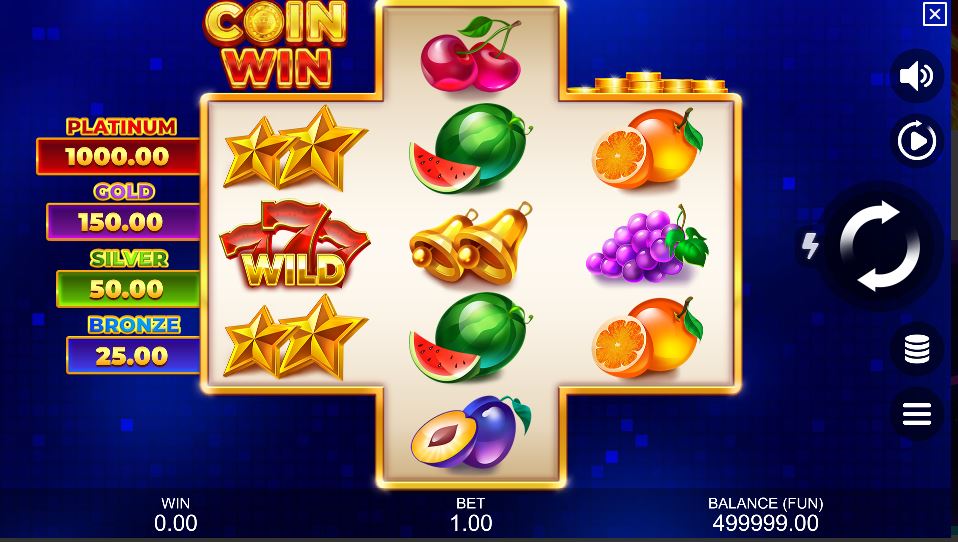 Coin win hold the spin grid