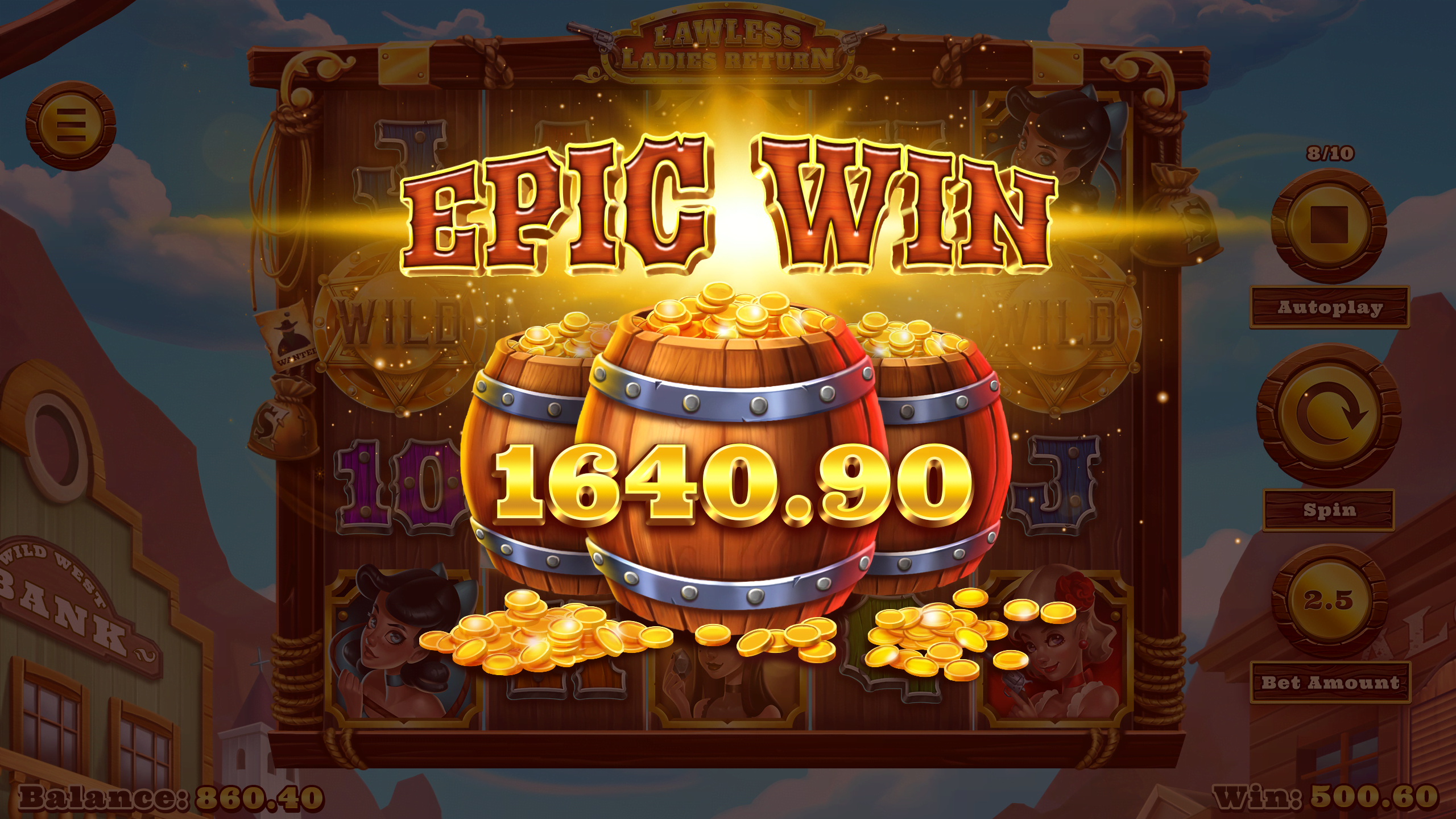 Epic win - Lawless Ladies Return