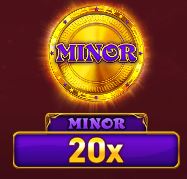 Minor jackpot symbol