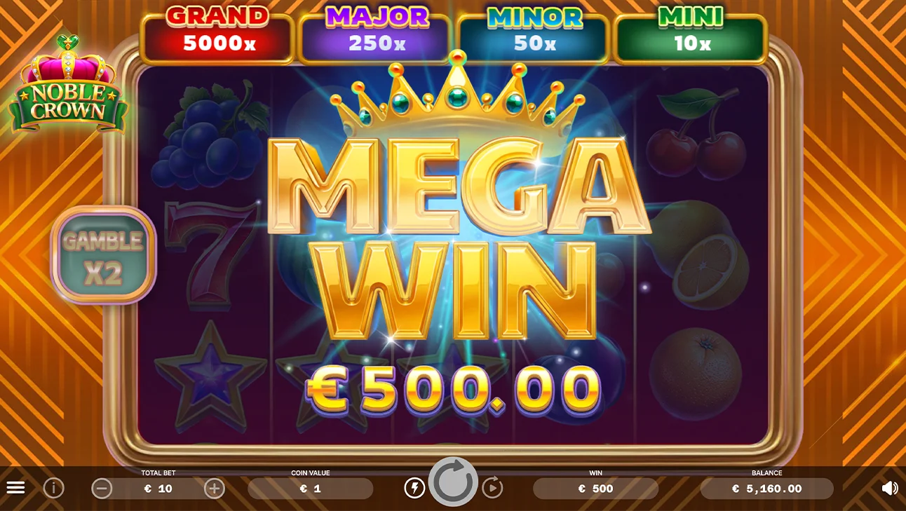 Noble Crown Mega Win