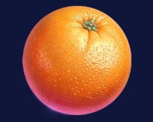 Orange/plum symbol 