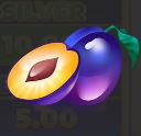 Coin win hold the spin plum symbol