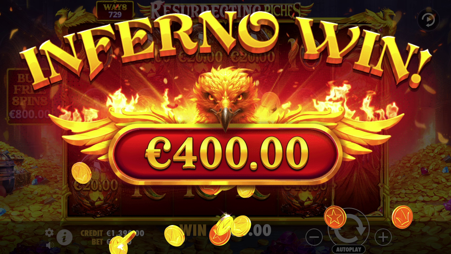 Resurrecting Riches - Inferno win