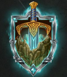The sword and the grail scatter symbol