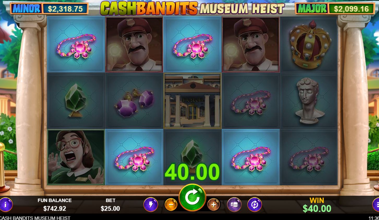 Winning screen
