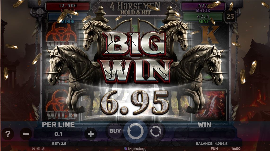 4 Horsemen Hold & Hit Gameplay screen 3