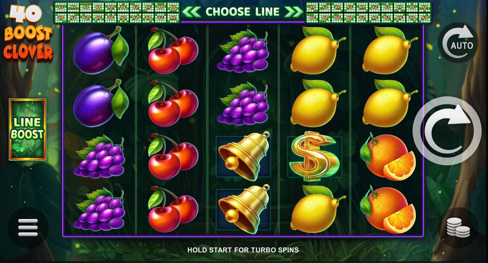 40 Boost clover Main Gameplay screen 1