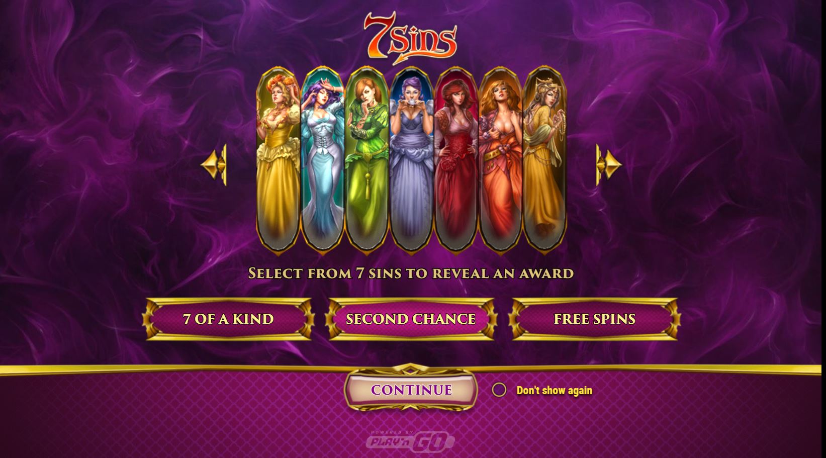7 Sins - Intro screen 2