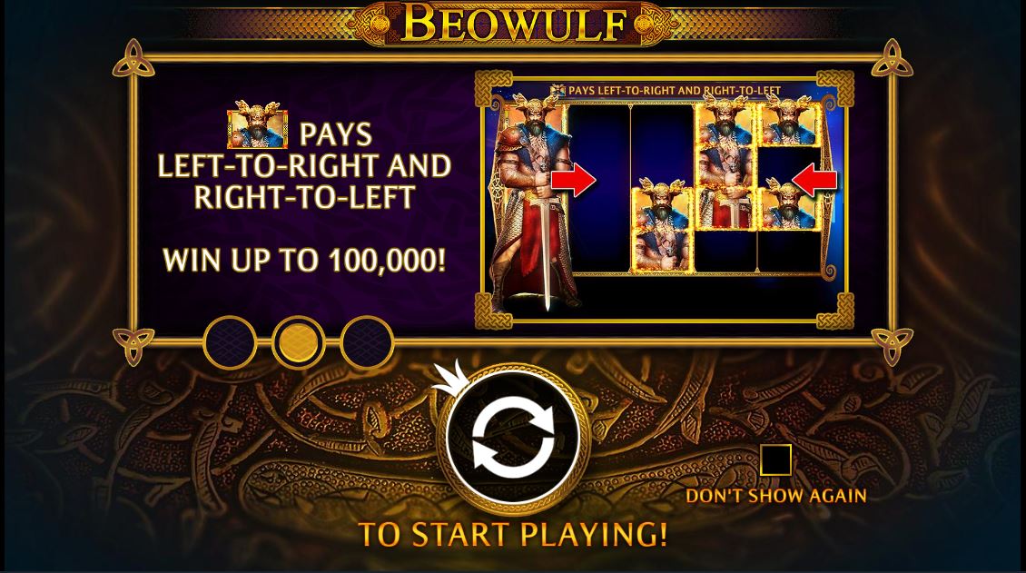 Beowulf - Game features screen 2