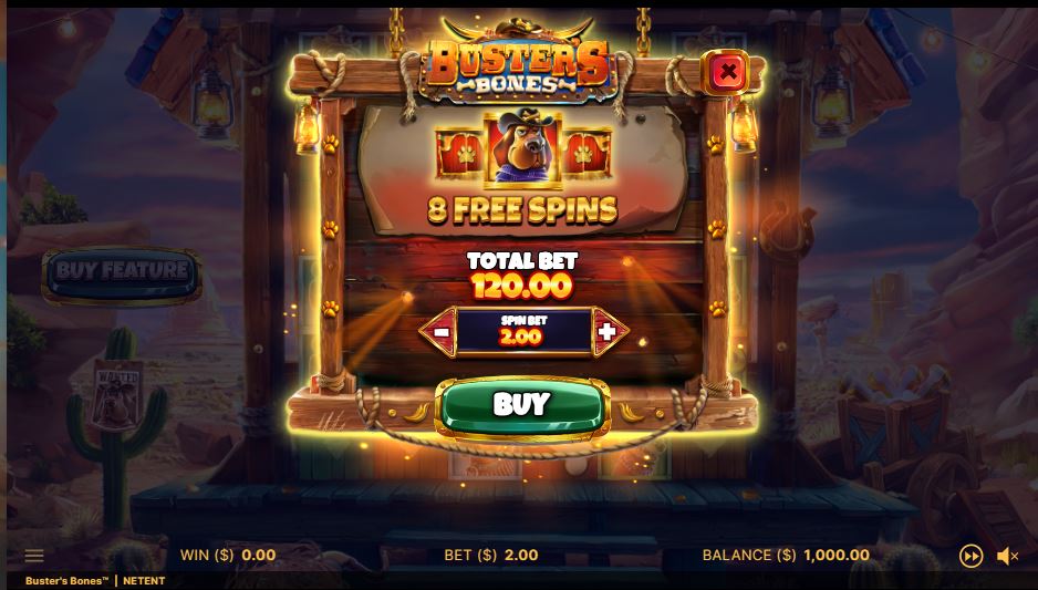 Buster's Bones Gameplay screen 2