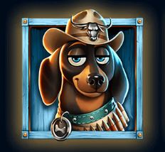 Blue dog symbol