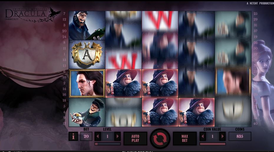 Dracula - Gameplay screen 2