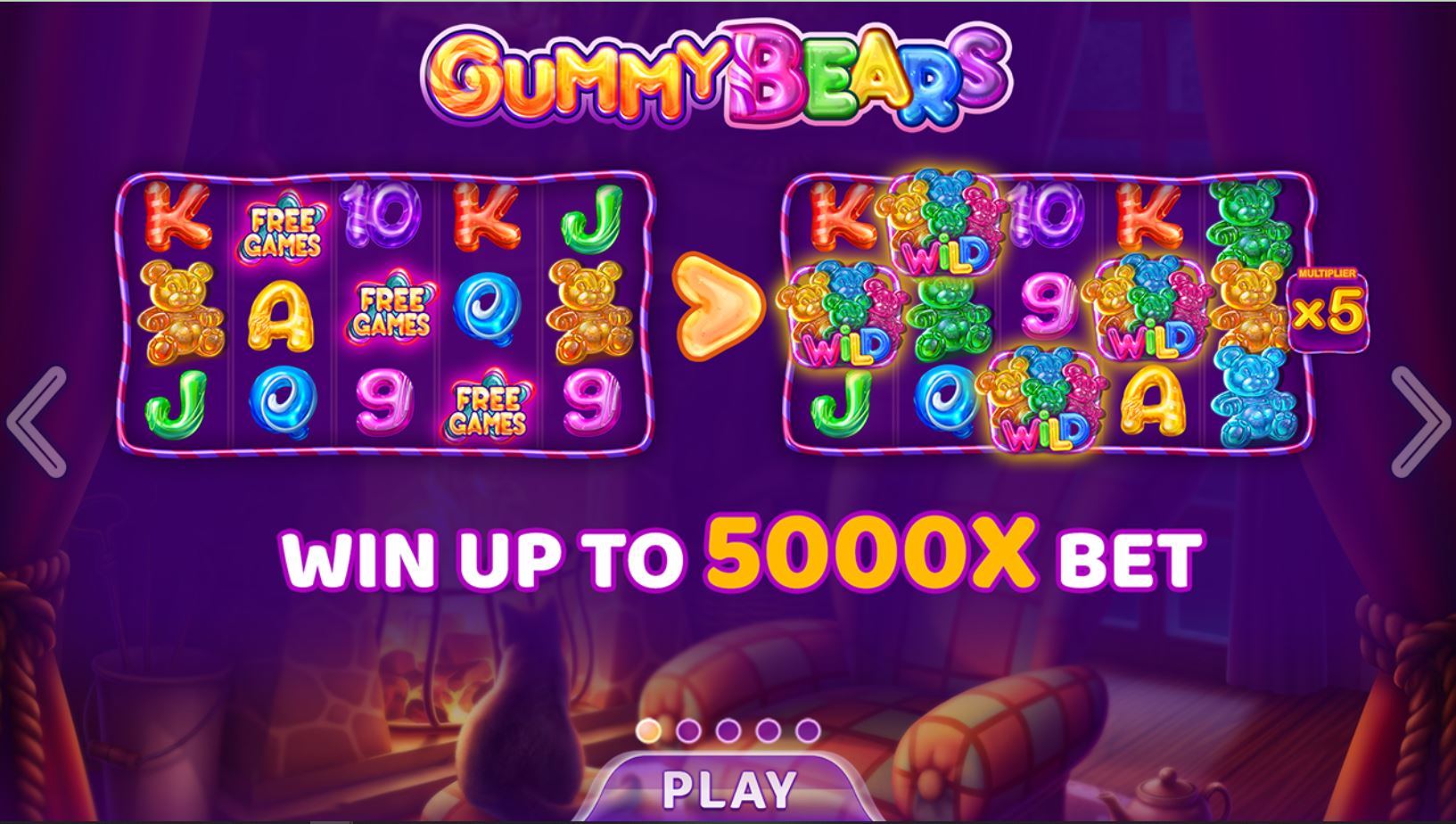 Gummy Bears Gameplay screen 1