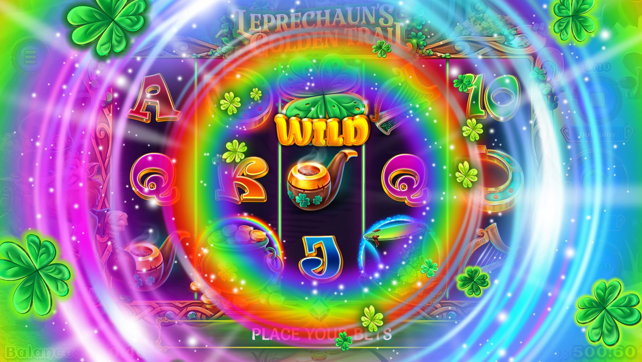 Leprechauns Golden Trail Game play screen 2