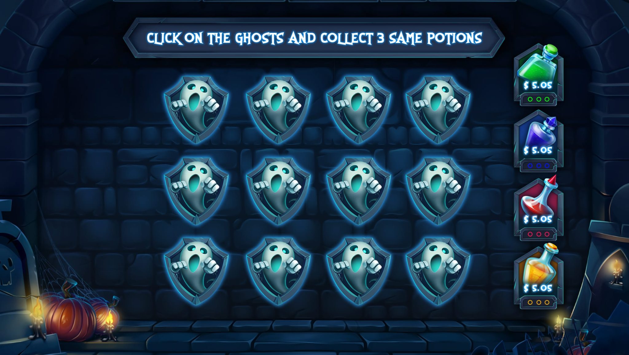 Monsters Manor Game Screen 2