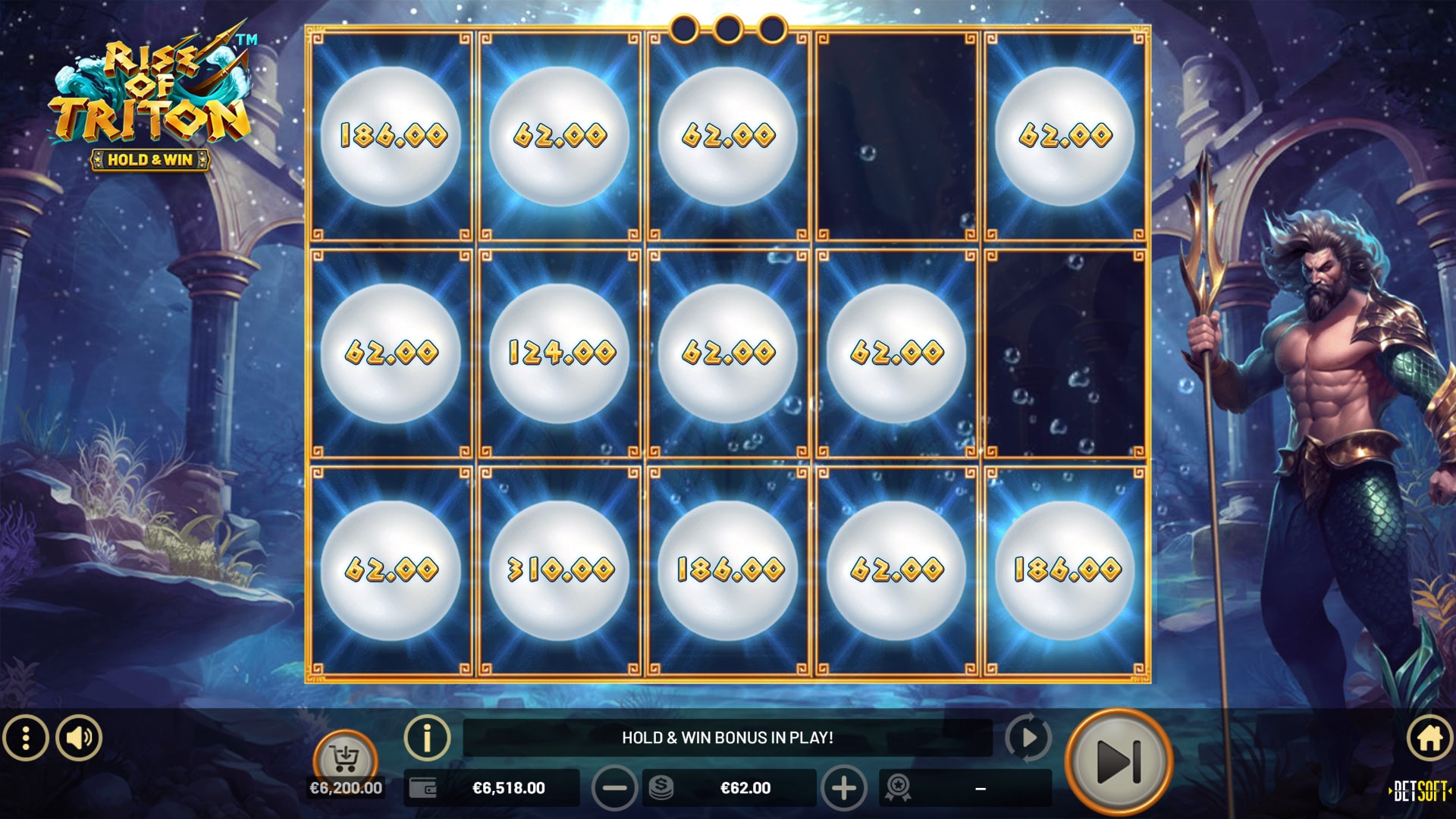 RiseOfTritonHoldAndWin Game screen 1