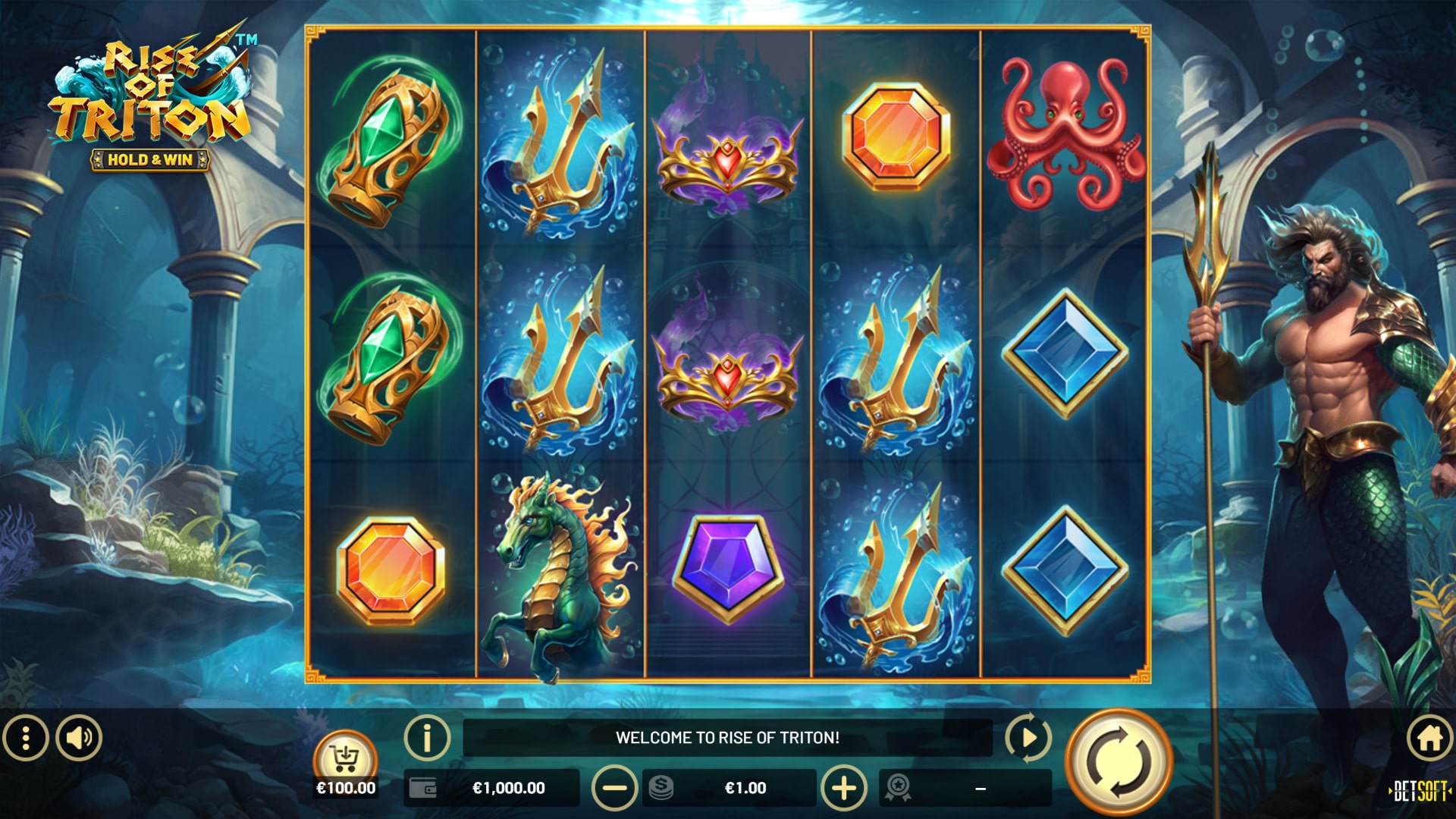 RiseOfTritonMainGame Game Screen