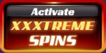 Starburst Xxxtreme XXXtreme Spins button