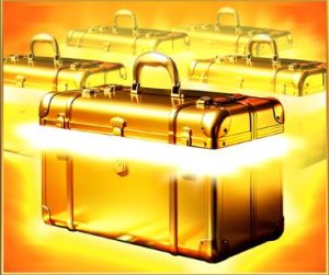 Vikings go to Vegas Wild Fight - Gold Chest Symbol