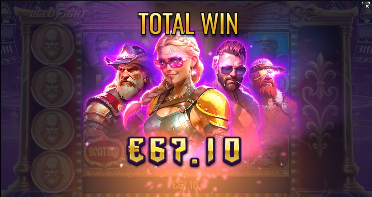 Vikings go to Vegas Wild Fight - Main gameplay screen 4