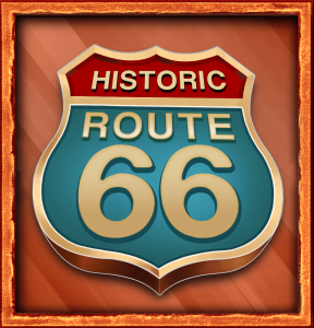 Route 66 Sign Symbol