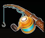 Fishing rod symbol